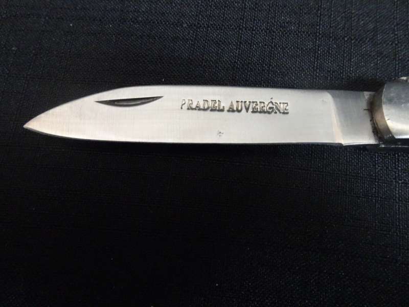 Fantastic Vintage `Pradel Auvergne` Folding Knife With Wooden Handle