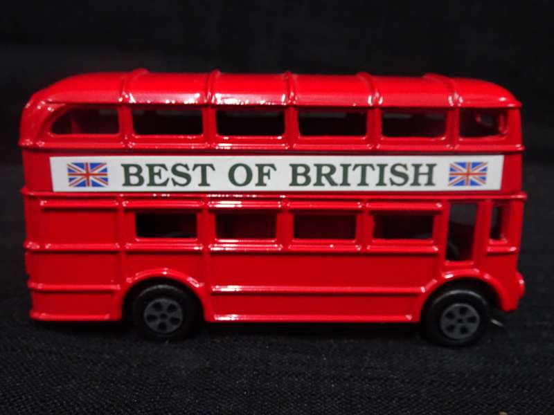Stunning Vintage Best Of British Die Cast London Double Decker Bus With Pencil Sharpener