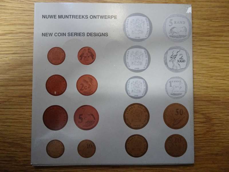 1989 S.A Mint Company - New Coin Series - Pattern Pieces - In Excellent Condition
