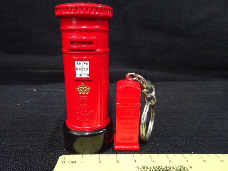 British Post Office With Pencil Shapener And a Keyring - In Excellent Condition - Made In China