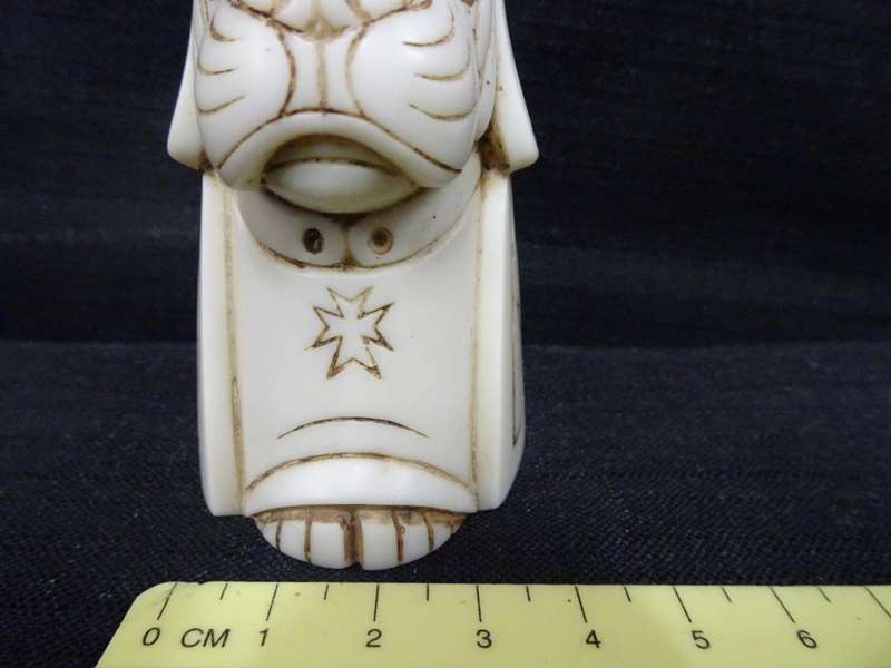 Fantastic!!! Original John Biccard Crushed Marble and Resin " RED BARON " Figurine!!!
