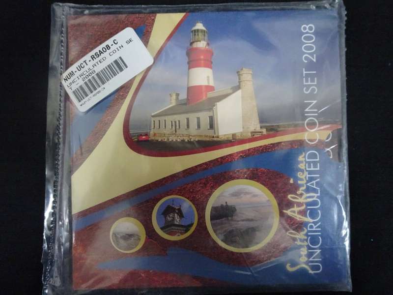 2008 South Africa Uncirculation Coin Set - In Excelent Condition - Still Sealed