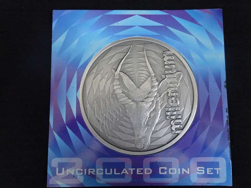 2000 South Africa Uncirculation Coin Set - In Excelent Condition