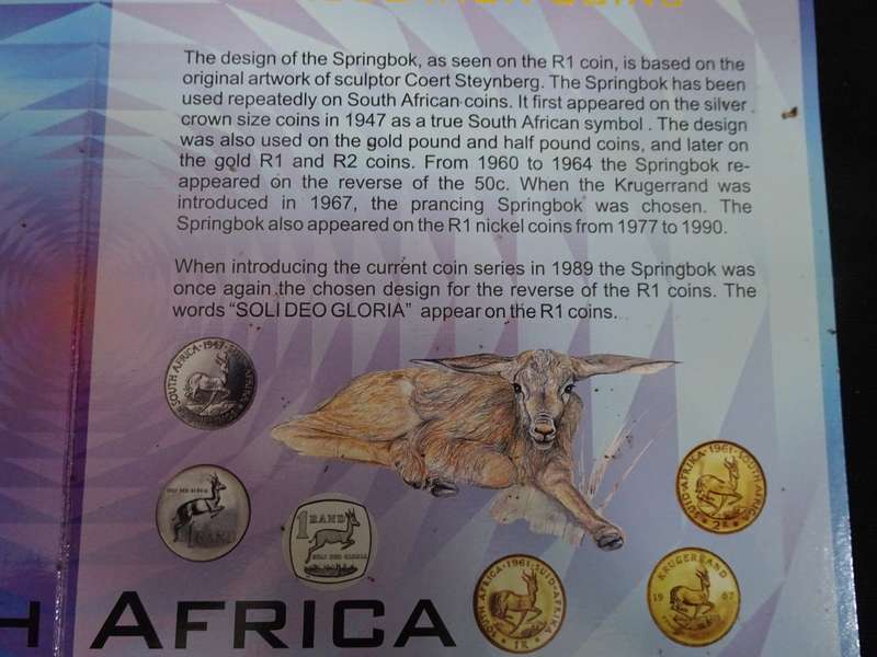 2000 South Africa Uncirculation Coin Set - In Excelent Condition