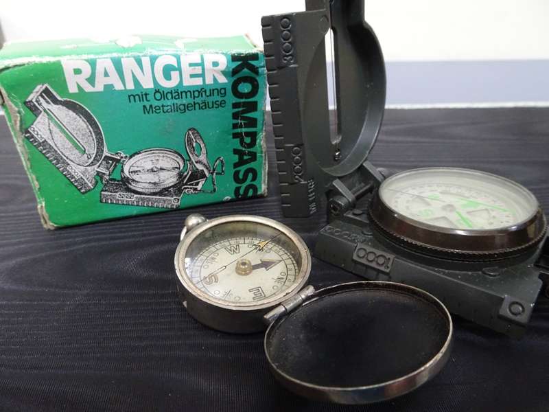 Two Stunning Vintage Compasses - In Good Condition - See Images