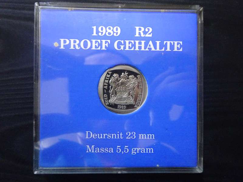1989 Proof Quality R2 Coins - Still Sealed - In Excellent Condition
