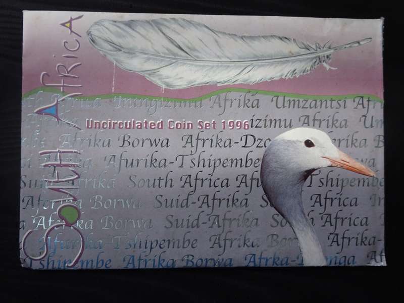 1996 South Africa Uncirculated Coin Set - In Good Condition
