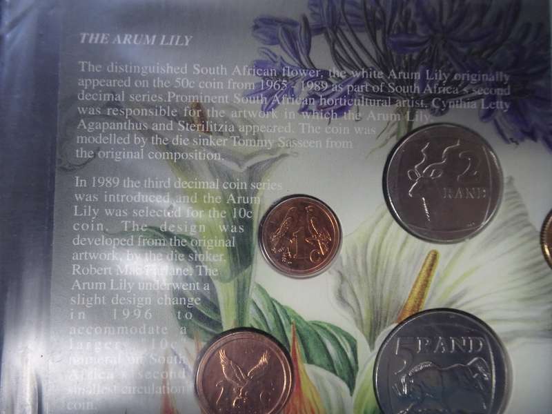 The Arum Lily 1997 Circulation Coins - In Excellent Condition