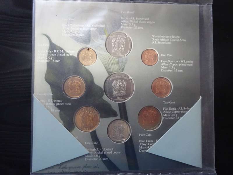 The Arum Lily 1997 Circulation Coins - In Excellent Condition