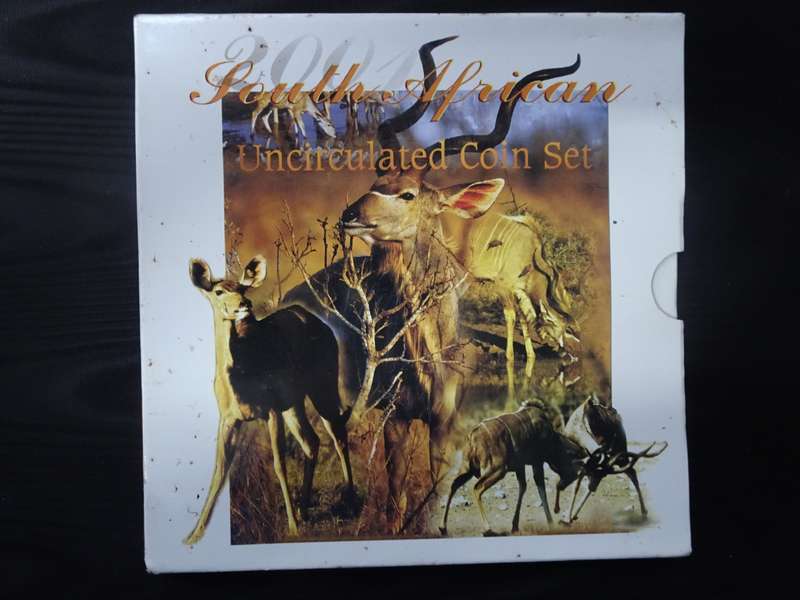 South African Uncirculated 2001 Coin Set - In Good Condition