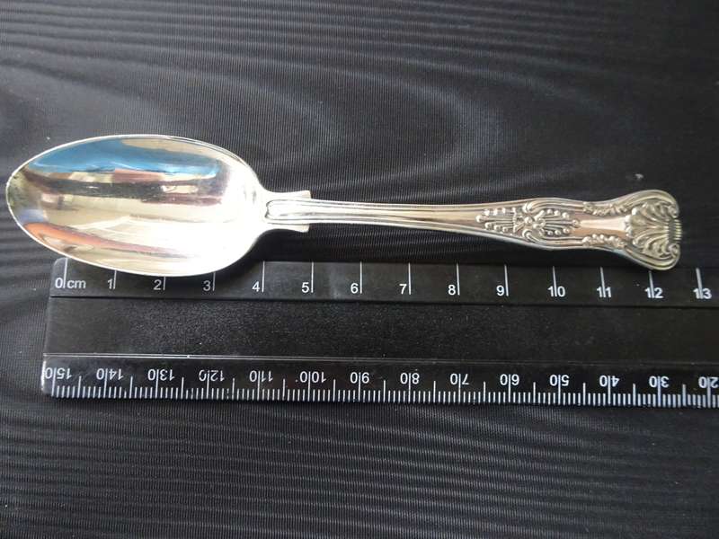 Beautiful Sterling Silver Kings Pattern Teaspoon - Clearly Marked - 24 Grams