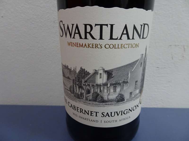 Sealed 750ml Bottle Of Swartland Winemaker's Collection 2021 Cabernet Sauvignon