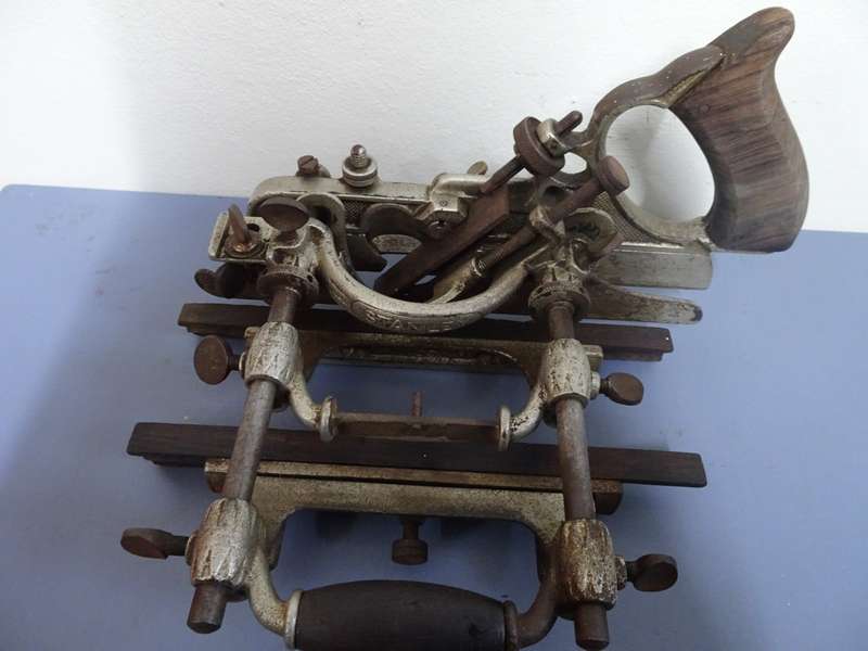 Stunning Vintage Stanley Sweetheart No. 55 Combination Plane - 20cm x 26cm