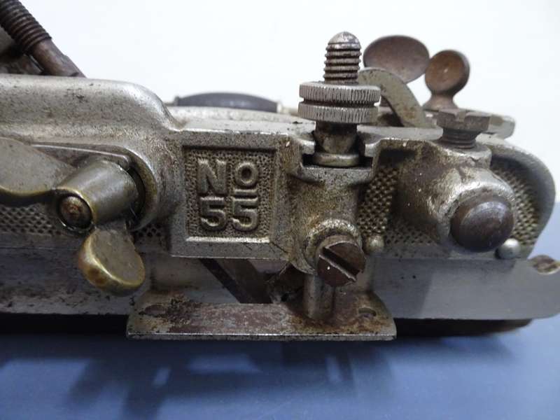 Stunning Vintage Stanley Sweetheart No. 55 Combination Plane - 20cm x 26cm