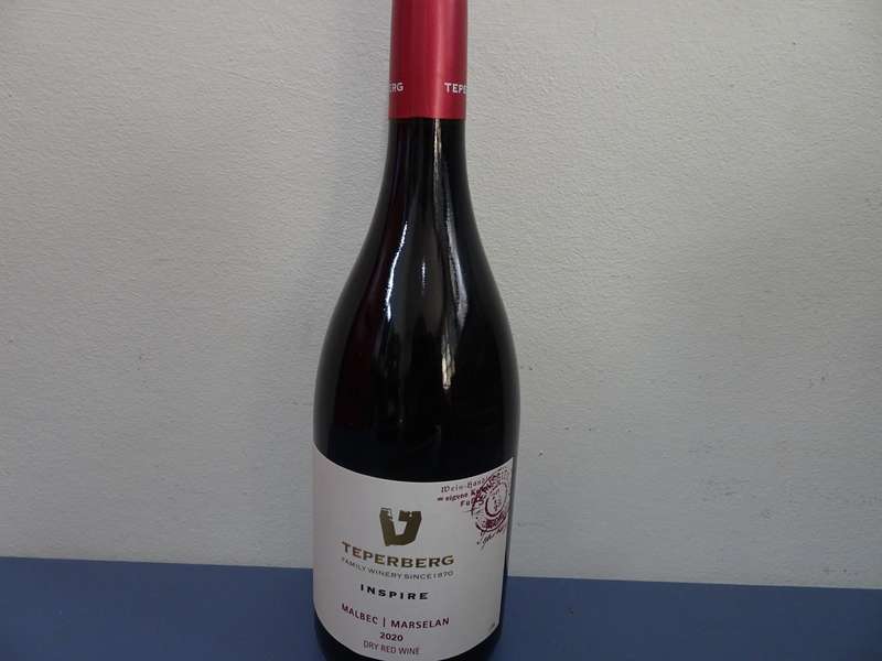 Sealed 750ml Bottle Of Teperberg Family Winery Since 1870 Inspire Malbec/Marselan 2022 Dry Red Wine