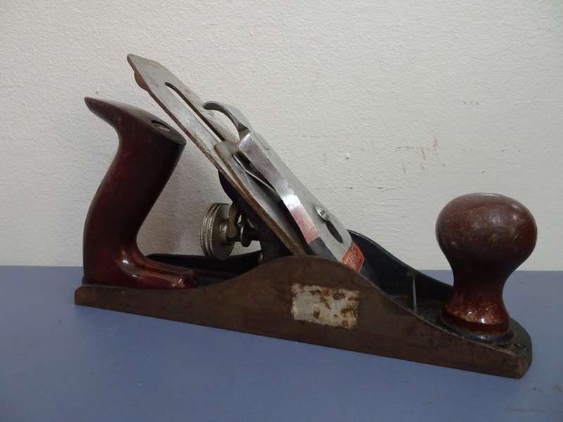 Vintage Stanley Bailey No.4 Woodworking Bench Plane - Made In England