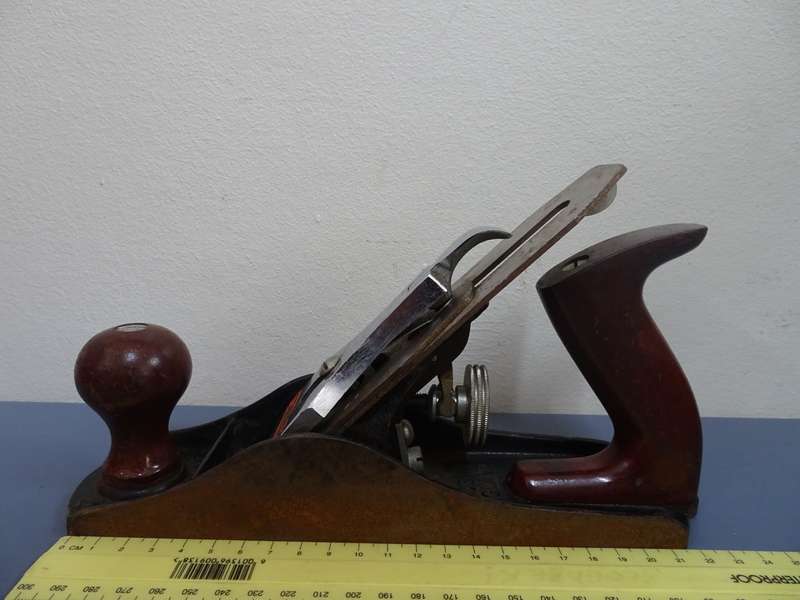 Vintage Stanley Bailey No.4 Woodworking Bench Plane - Made In England