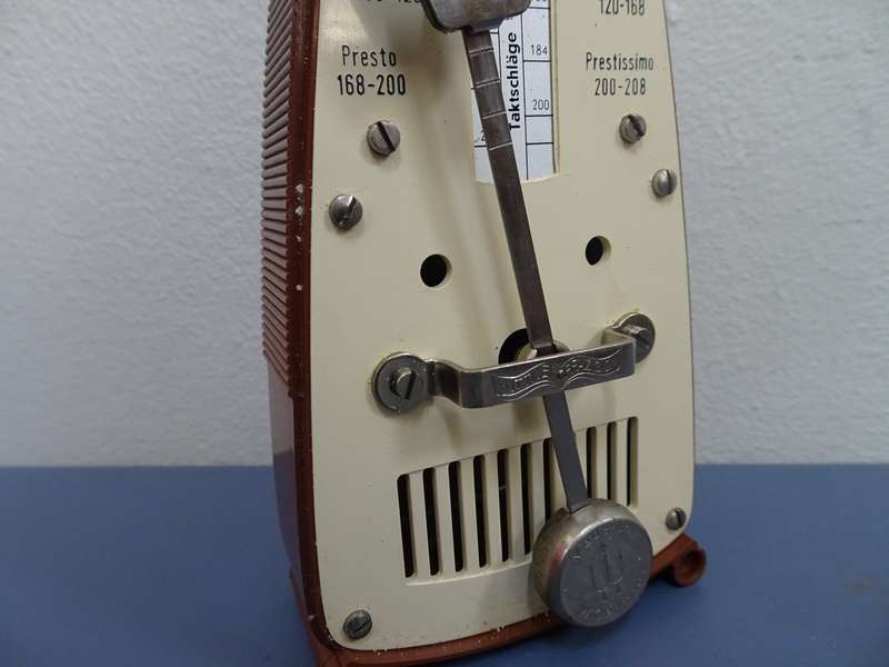 Stunning Vintage 1980's Wittner Taktell Piccolo Metronome German Musical Instrument