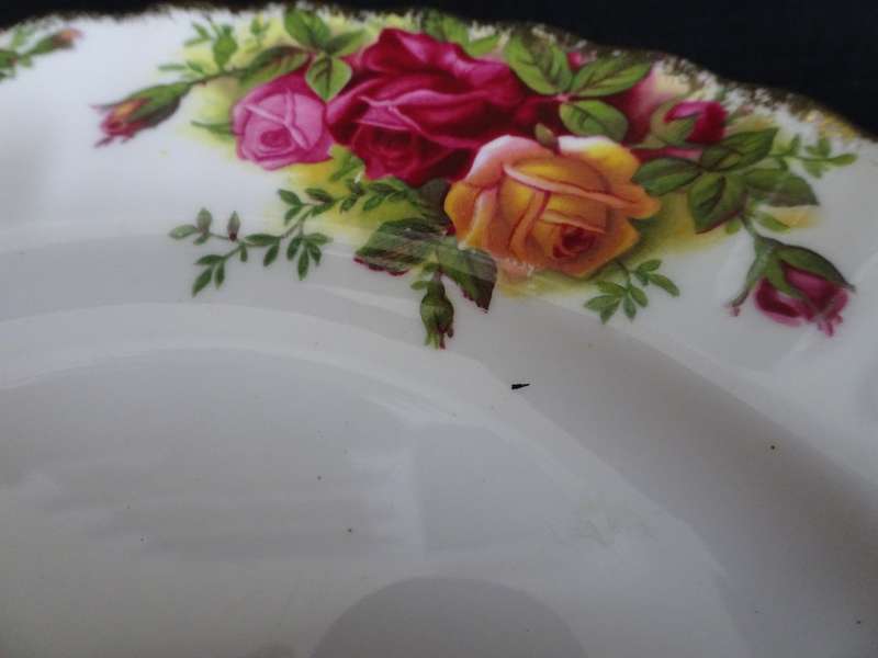 Three Beautiful Vintage Royal Albert Old Country Roses Salad/Side Plates (Bidding Per Plate)
