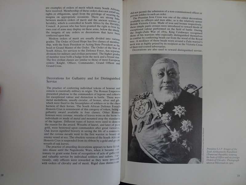 Two Very Interesting Books About Coins, Medals, Decorations And South African Orders-See Description