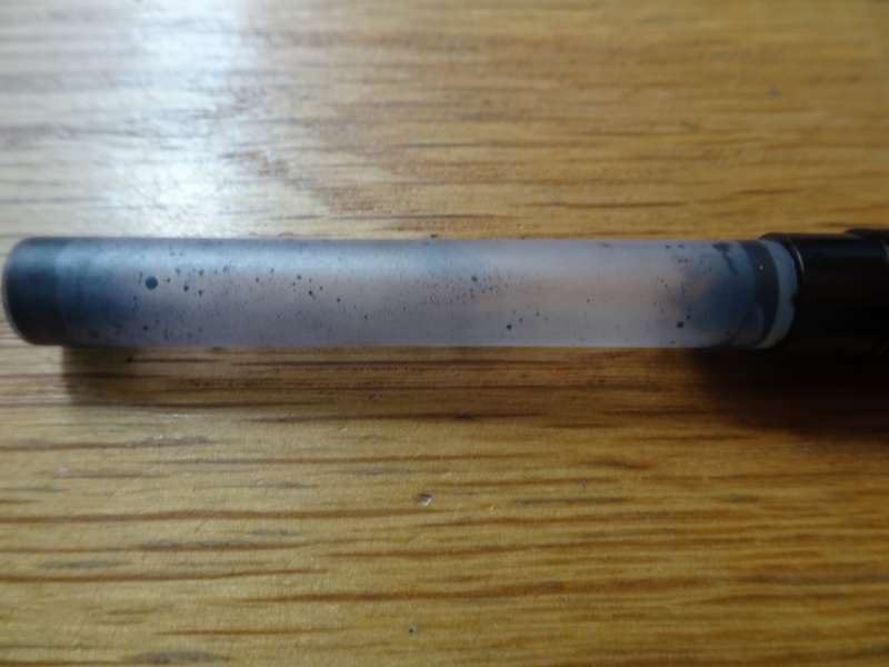 Vintage Sheaffer Black Fountain Pen - Empty - Made In USA - Italic M Nip - In Good Condition