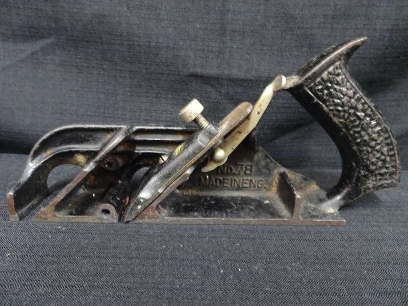 Vintage Stanley No.78 Woodworking Bench Plane - Made In England