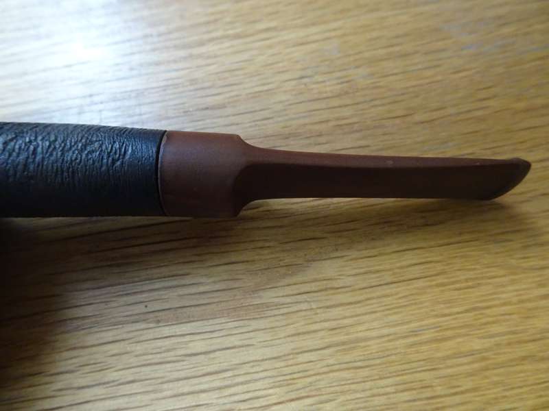 Sasieni 93's Old England Rusticated Briar Tobacco Smoking Pipe Stack Chimney - In Used Condition