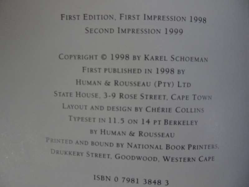 Witnesses to War by Karel Schoeman - Historical Fiction Book