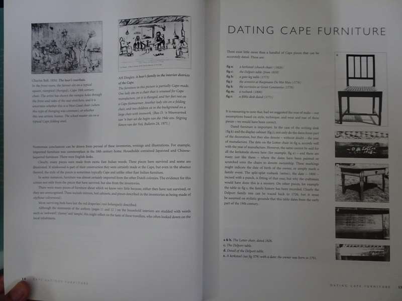 Cape Antique Furniture by Michael Baraitser & Anton Obholzer