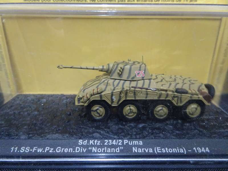 Sd.Kfz. 234/2 Puma 11.SS-Fw.Gren.Div'Norland`Narva (Estonia) - 1944 (In Excellent Condition) -Sealed