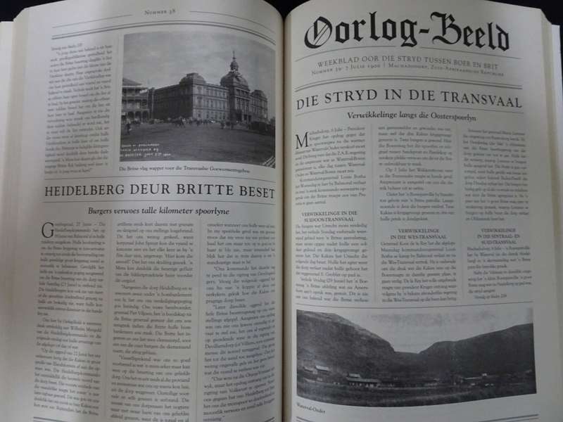 Oorlog - Beeld : Nuusblad Oor Die Stryd Tussen Boer en Brit By: Grobler Jackie - Sien Beskrywing