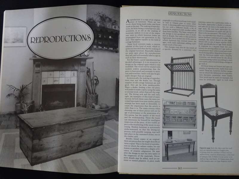 Cottage Furniture In South Africa by Kench John Book - In Good Condition