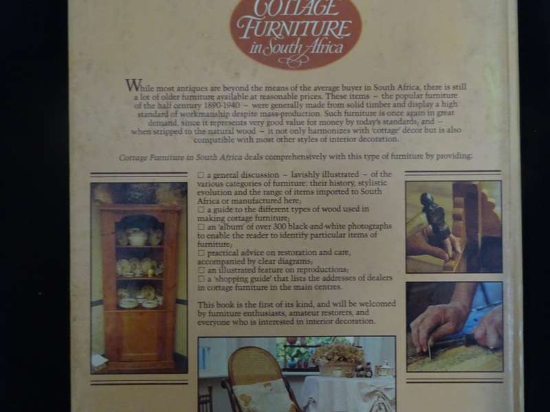 Cottage Furniture In South Africa by Kench John Book - In Good Condition