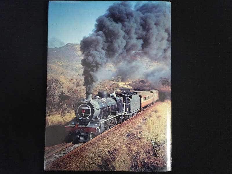 Trains Steam and Diesel Locomotives in Action Around the World Book by Victor Hand - Good Condition
