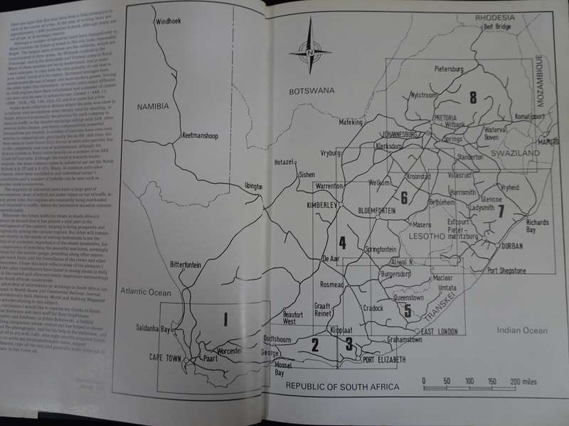 South African Steam Today Book by David C. Rodgers - In Good Condition