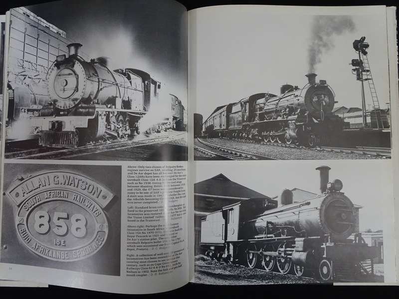 South African Steam Today Book by David C. Rodgers - In Good Condition