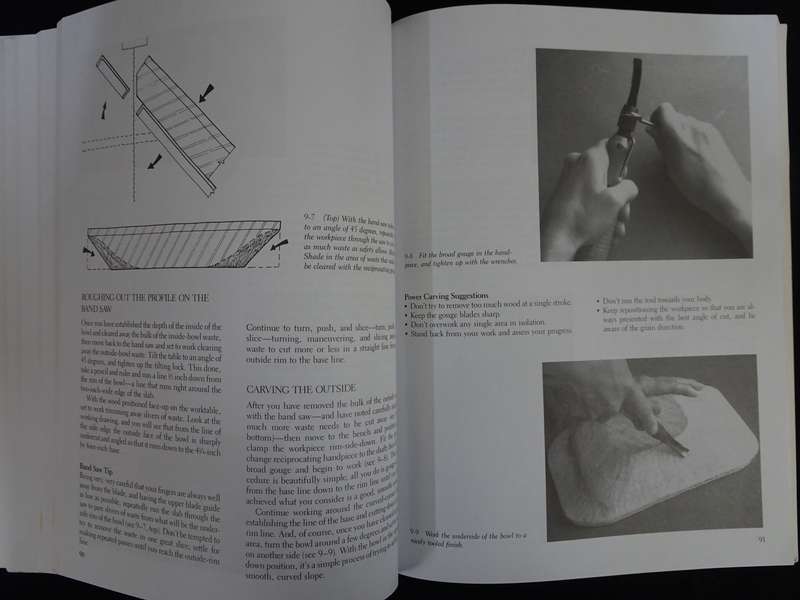 Power tool woodcarving by Alan Bridgewater, Gill Bridgewater