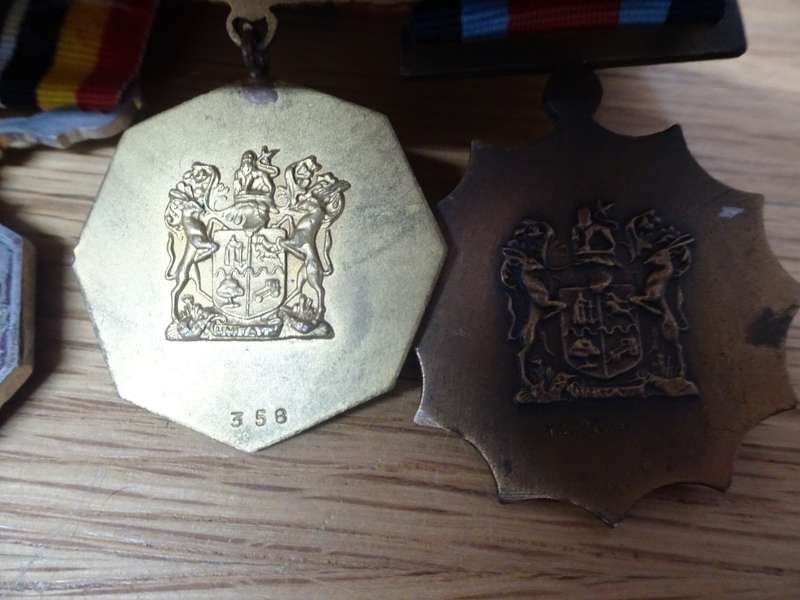 Set Of Five SADF Medals And Miniature Medals And Medal Bars - See My Description