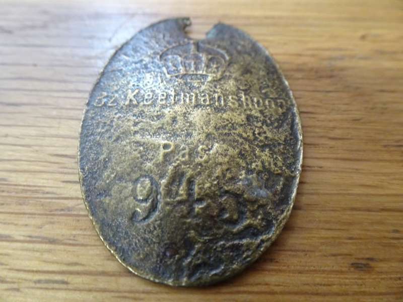 German South West Africa Keetmanshoop Native Pass No. 945 - See My Description