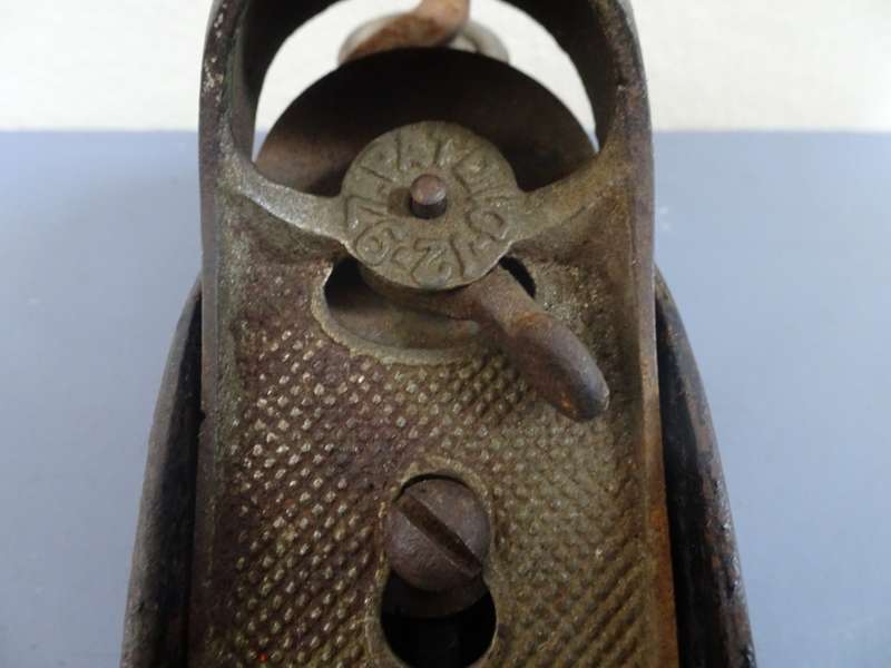 Stunning Vintage Block Plane With Adjustable Throat - In Good Condition ( Patdio . 12.97. )