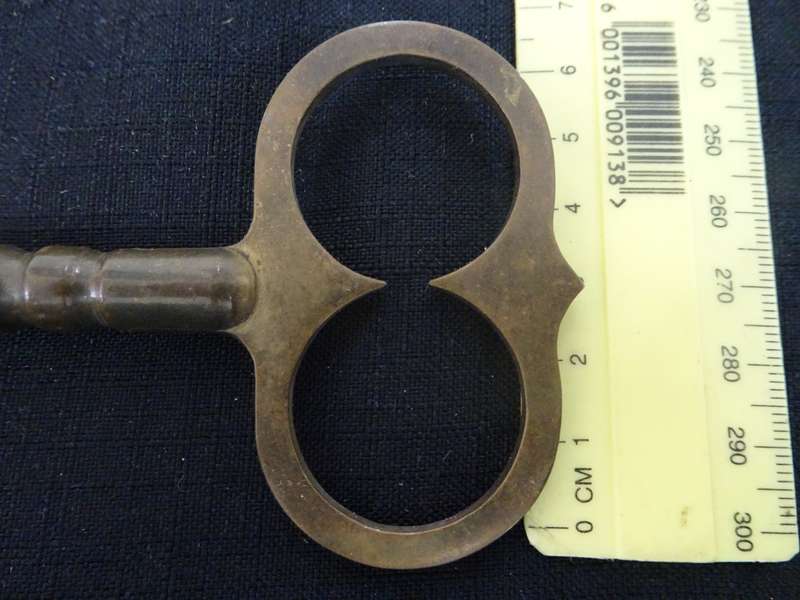 Stunning Vintage Brass 21th Birthday Key - In Excellent Condition