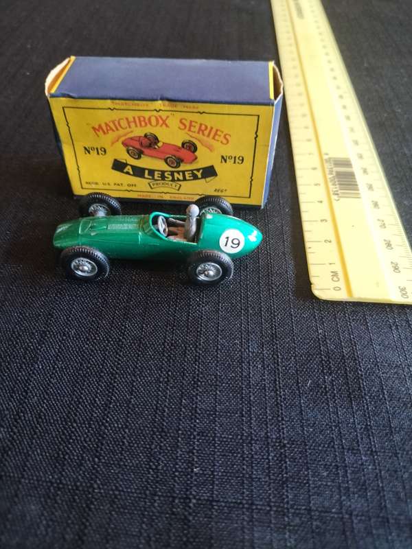 Very Rare Vintage Lesney Matchbox Series NO19 -Aston Martin Racer - Made in England - Good Condition