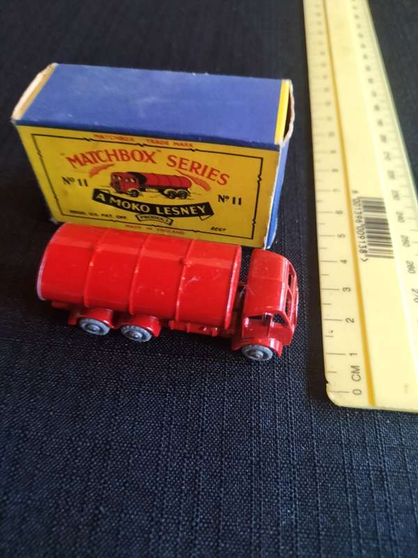 Very Rare Vintage Moko Lesney Matchbox Series NO11 - Petrol Truck - Made in England - Good Condition