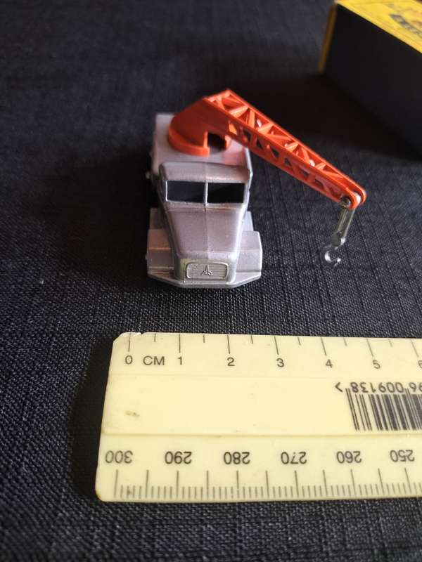 Very Rare Vintage Lesney Matchbox Series NO 30 - German Crane- Made in England - Good Condition