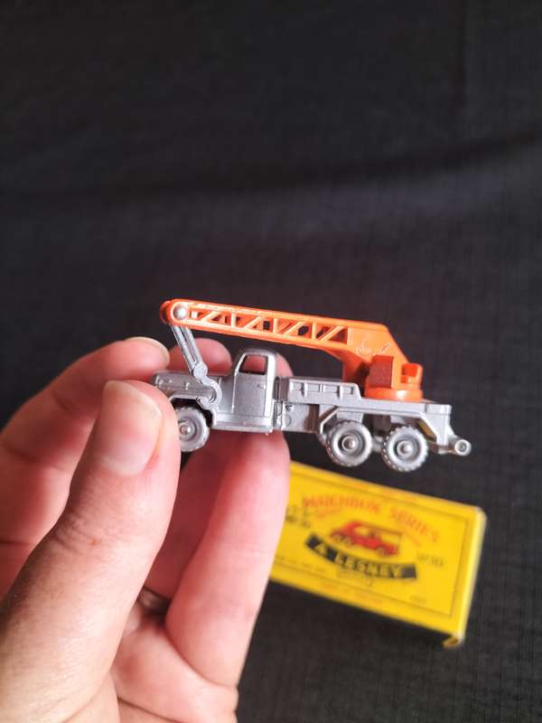 Very Rare Vintage Lesney Matchbox Series NO 30 - German Crane- Made in England - Good Condition
