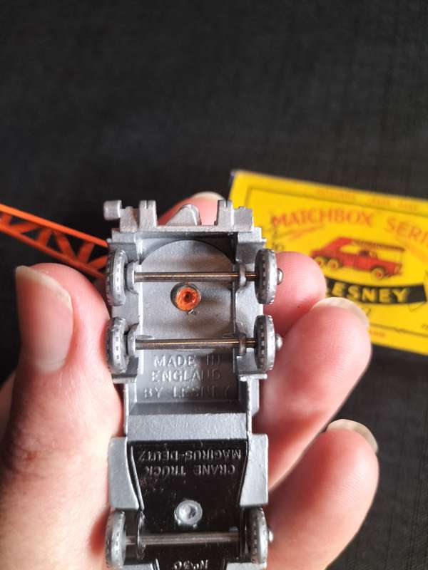 Very Rare Vintage Lesney Matchbox Series NO 30 - German Crane- Made in England - Good Condition