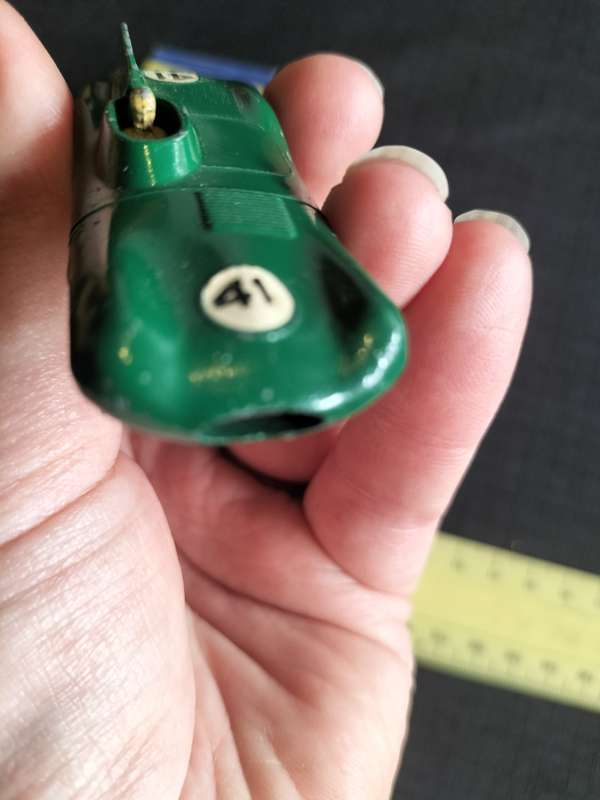 Very Rare Vintage Moko Lesney Matchbox Series NO 41 - Green Jaguar Racing Car - Made in England