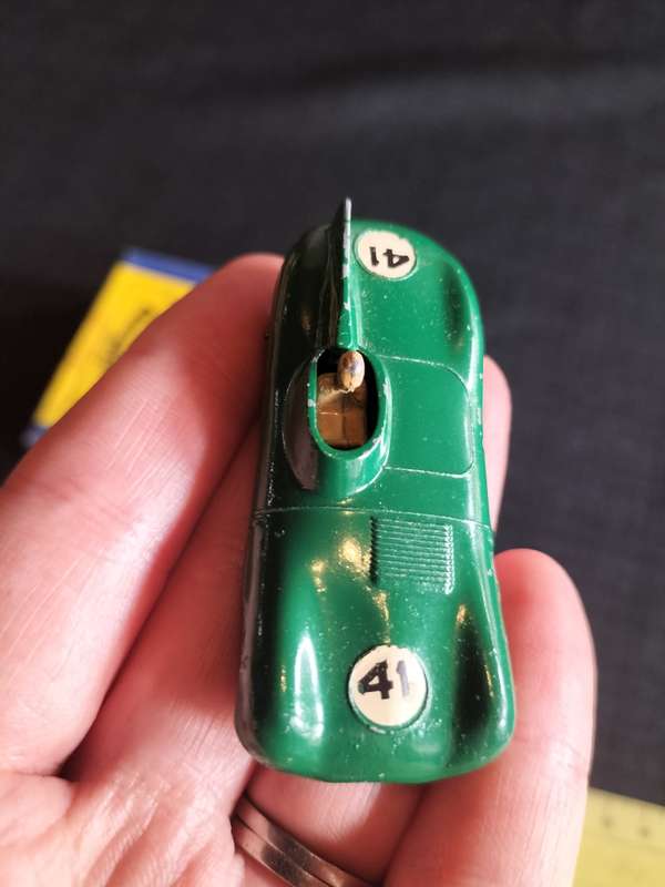 Very Rare Vintage Moko Lesney Matchbox Series NO 41 - Green Jaguar Racing Car - Made in England