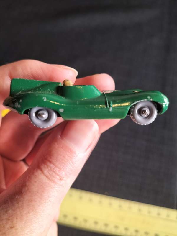 Very Rare Vintage Moko Lesney Matchbox Series NO 41 - Green Jaguar Racing Car - Made in England