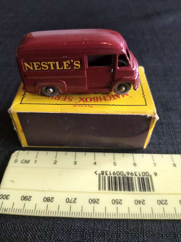 Very Rare Vintage Moko Lesney Matchbox Series NO 69 - Nestle's Van- Made in England - Good Condition